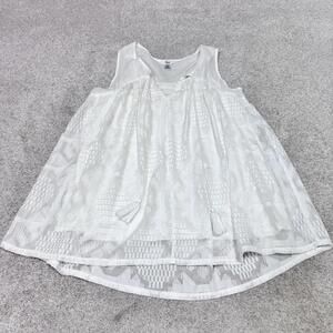 Ripe Blouse Women’s White Sleeveless Size XS